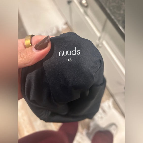 NWT nuuds Black Women Swim One Piece - Picture 7 of 9